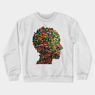 Psychology And Psychiatry Symbol Crewneck Sweatshirt